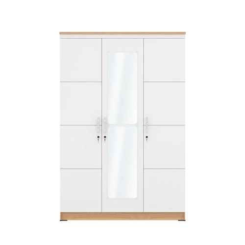 LP Eero - Lemari Pakaian Modern Minimalis Putih Glossy