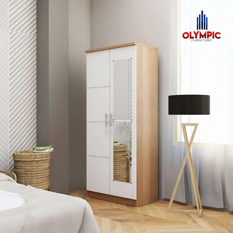 LP Eero - Lemari Pakaian Modern Minimalis Putih Glossy
