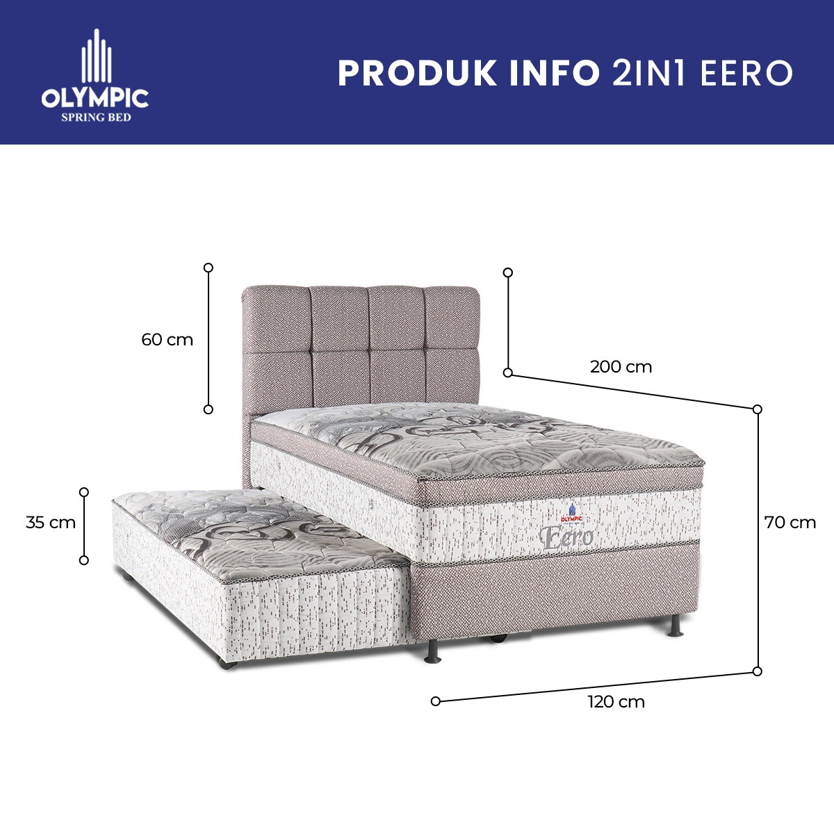 Set Twinbed 2in1 Eero 120 gallery 1