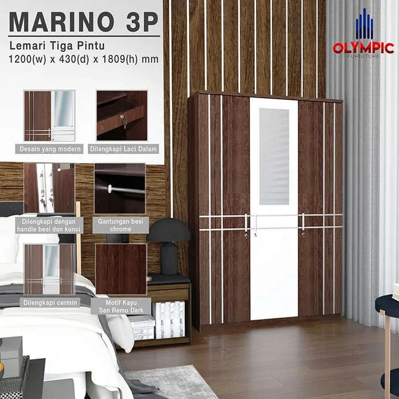 LP Marino - Lemari Pakaian Modern gallery 1