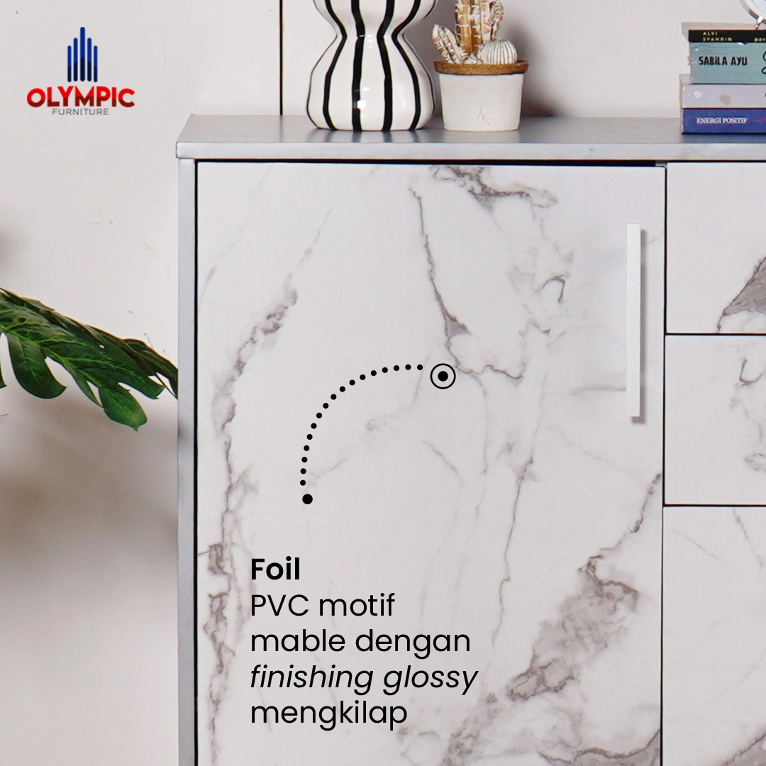 CSD Polo - Lemari Laci Motif Marble gallery 2
