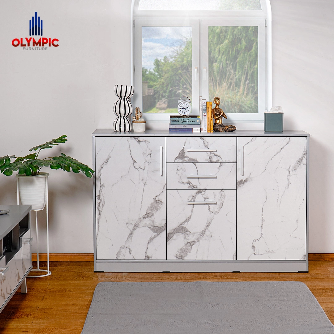 CSD Polo - Lemari Laci Motif Marble