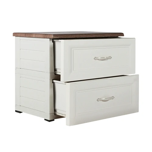 ODC 02-C - Laci Penyimpanan Plastik Klasik 2 Susun - Drawer Cabinet Serbaguna