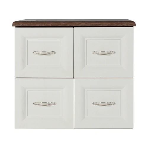 ODC 02-C - Laci Penyimpanan Plastik Klasik 2 Susun - Drawer Cabinet Serbaguna