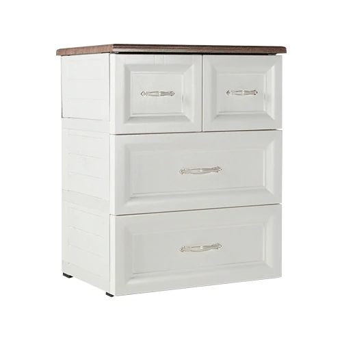 ODC 03-C - Laci Penyimpanan Plastik Klasik 3 Susun - Drawer Cabinet Serbaguna