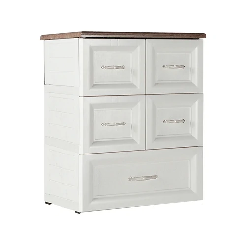 ODC 03-C - Laci Penyimpanan Plastik Klasik 3 Susun - Drawer Cabinet Serbaguna