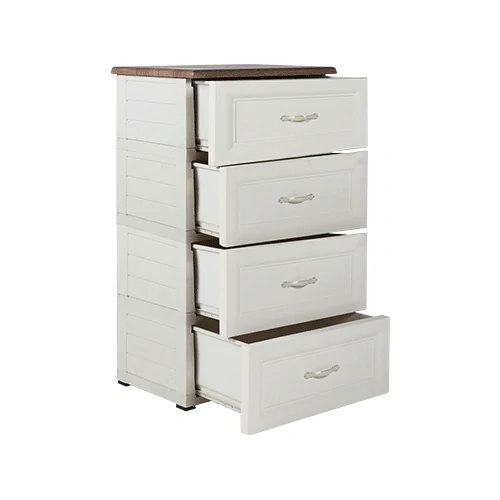 ODC 04-C - Laci Penyimpanan Plastik Klasik 4 Susun - Drawer Cabinet Serbaguna