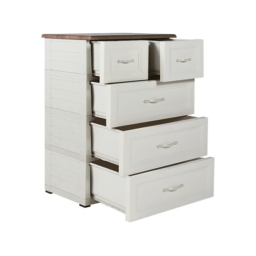 ODC 04-C - Laci Penyimpanan Plastik Klasik 4 Susun - Drawer Cabinet Serbaguna