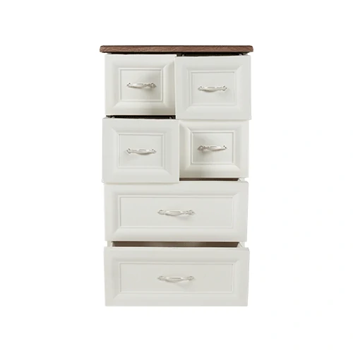 ODC 04-C - Laci Penyimpanan Plastik Klasik 4 Susun - Drawer Cabinet Serbaguna