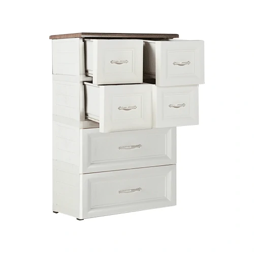 ODC 04-C - Laci Penyimpanan Plastik Klasik 4 Susun - Drawer Cabinet Serbaguna