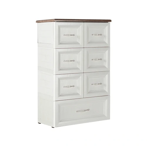 ODC 04-C - Laci Penyimpanan Plastik Klasik 4 Susun - Drawer Cabinet Serbaguna