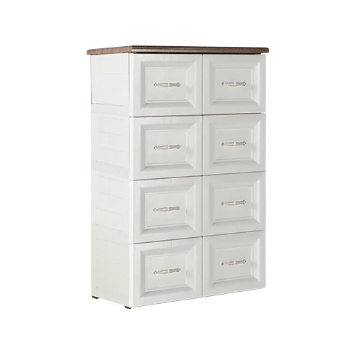 ODC 04-C - Laci Penyimpanan Plastik Klasik 4 Susun - Drawer Cabinet Serbaguna