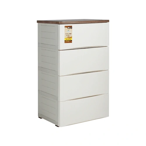 ODC 04-M - Laci Penyimpanan Plastik Modern 4 Susun - Drawer Cabinet Serbaguna
