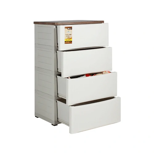 ODC 04-M - Laci Penyimpanan Plastik Modern 4 Susun - Drawer Cabinet Serbaguna