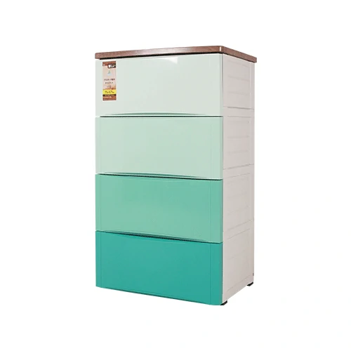 ODC 04-M Gradasi - Laci Penyimpanan Plastik Modern 4 Susun - Drawer Cabinet Serbaguna Gradasi
