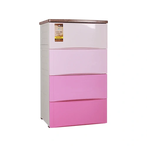 ODC 04-M Gradasi - Laci Penyimpanan Plastik Modern 4 Susun - Drawer Cabinet Serbaguna Gradasi