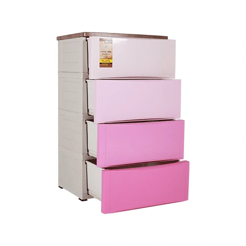 ODC 04-M Gradasi - Laci Penyimpanan Plastik Modern 4 Susun - Drawer Cabinet Serbaguna Gradasi