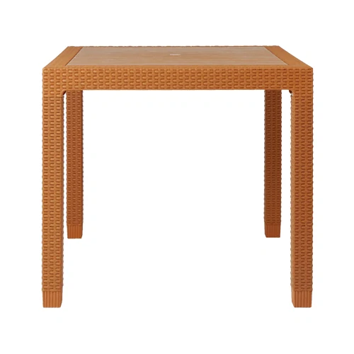 ODT R 80- Meja Makan Plastik Rotan - Dining Table Rattan