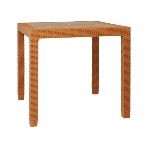 ODT R 80- Meja Makan Plastik Rotan - Dining Table Rattan