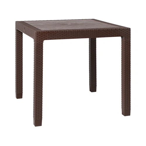 ODT R 80- Meja Makan Plastik Rotan - Dining Table Rattan