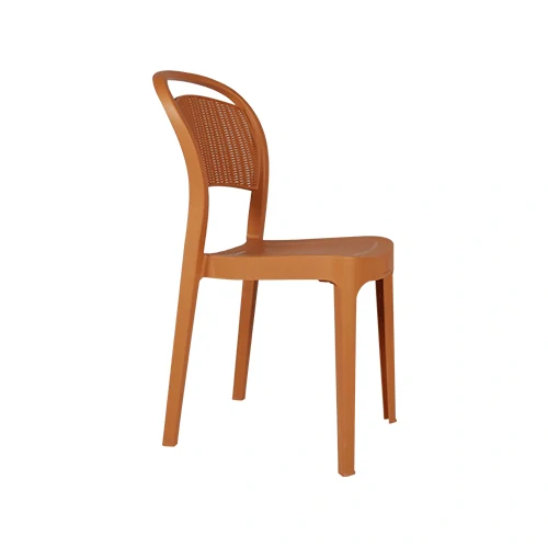 Kursi Plastik Olymplast Motif Sandaran Jerami (OL 209J)