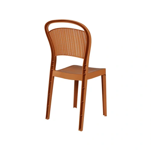 Kursi Plastik Olymplast Motif Sandaran Jerami (OL 209J)