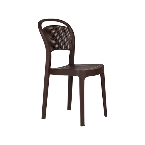 Kursi Plastik Olymplast Motif Sandaran Rotan (OL 209R)