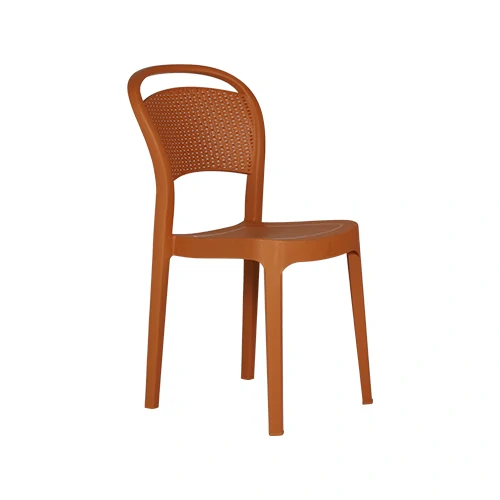 Kursi Plastik Olymplast Motif Sandaran Rotan (OL 209R)