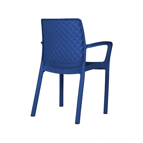 Kursi Plastik Olymplast dengan Tanganan Motif Sandaran Sofa (OL 501S)