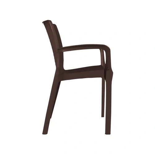 Kursi Plastik Olymplast dengan Tanganan Motif Sandaran Sofa (OL 501S)