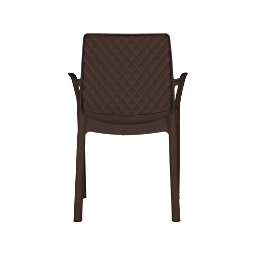 Kursi Plastik Olymplast dengan Tanganan Motif Sandaran Sofa (OL 501S)