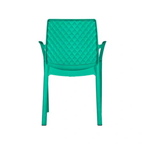 Kursi Plastik Olymplast dengan Tanganan Motif Sandaran Sofa (OL 501S)