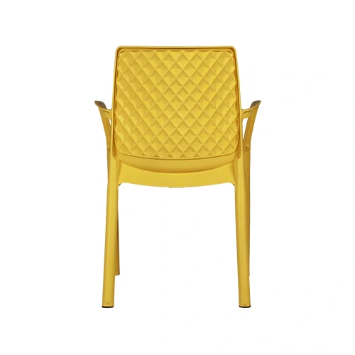 Kursi Plastik Olymplast dengan Tanganan Motif Sandaran Sofa (OL 501S)