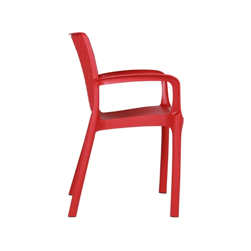 Kursi Plastik Olymplast dengan Tanganan Motif Sandaran Sofa (OL 501S)