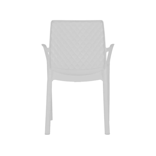 Kursi Plastik Olymplast dengan Tanganan Motif Sandaran Sofa (OL 501S)