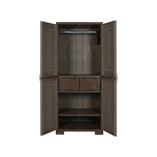 Lemari Pakaian Plastik Olymplast - OMC ST1 Graha - Module Cabinet 2 Pintu