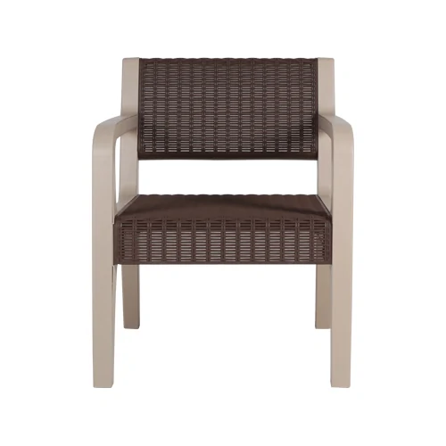 OSC-R 1 Seater - Kursi Sofa Plastik Rotan Modern - Rattan Chair