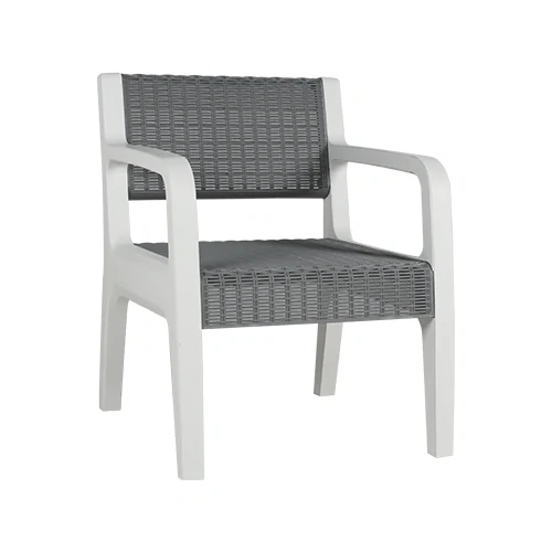 OSC-R 1 Seater - Kursi Sofa Plastik Rotan Modern - Rattan Chair