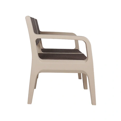 OSC-R 2 Seater - Kursi Sofa Plastik Rotan Modern - Rattan Chair