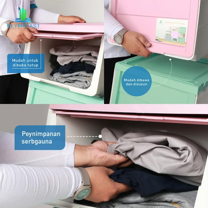 Kotak Penyimpanan Serbaguna Olymplast Storage Solution - OSS 1pc gallery 1
