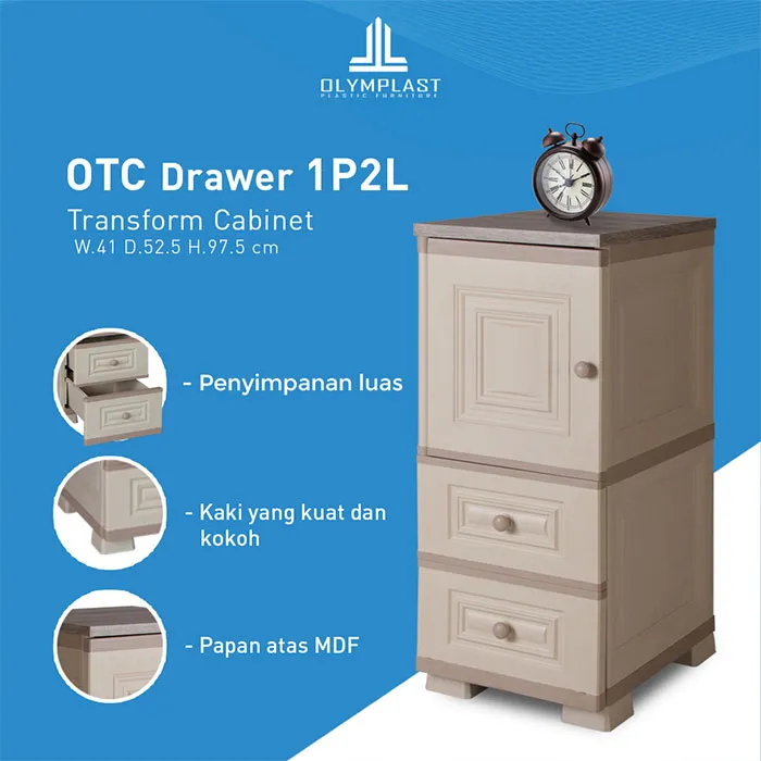 OTC Drawer - Lemari Laci Modern Transform Cabinet Serbaguna gallery 1