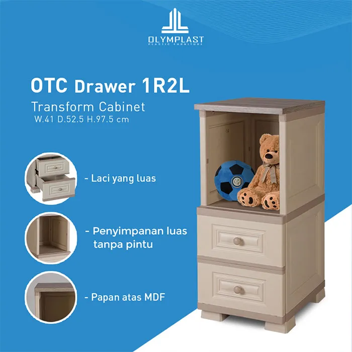 OTC Drawer - Lemari Laci Modern Transform Cabinet Serbaguna gallery 2
