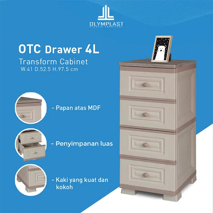 OTC Drawer - Lemari Laci Modern Transform Cabinet Serbaguna gallery 3