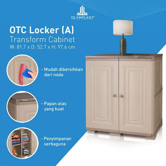 OTC Locker - Lemari Loker Penyimpanan Serbaguna Transform Cabinet Locker gallery 1