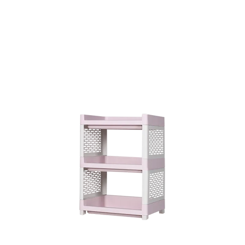 RSO Pastel Pink - Rak Susun Plastik Serbaguna