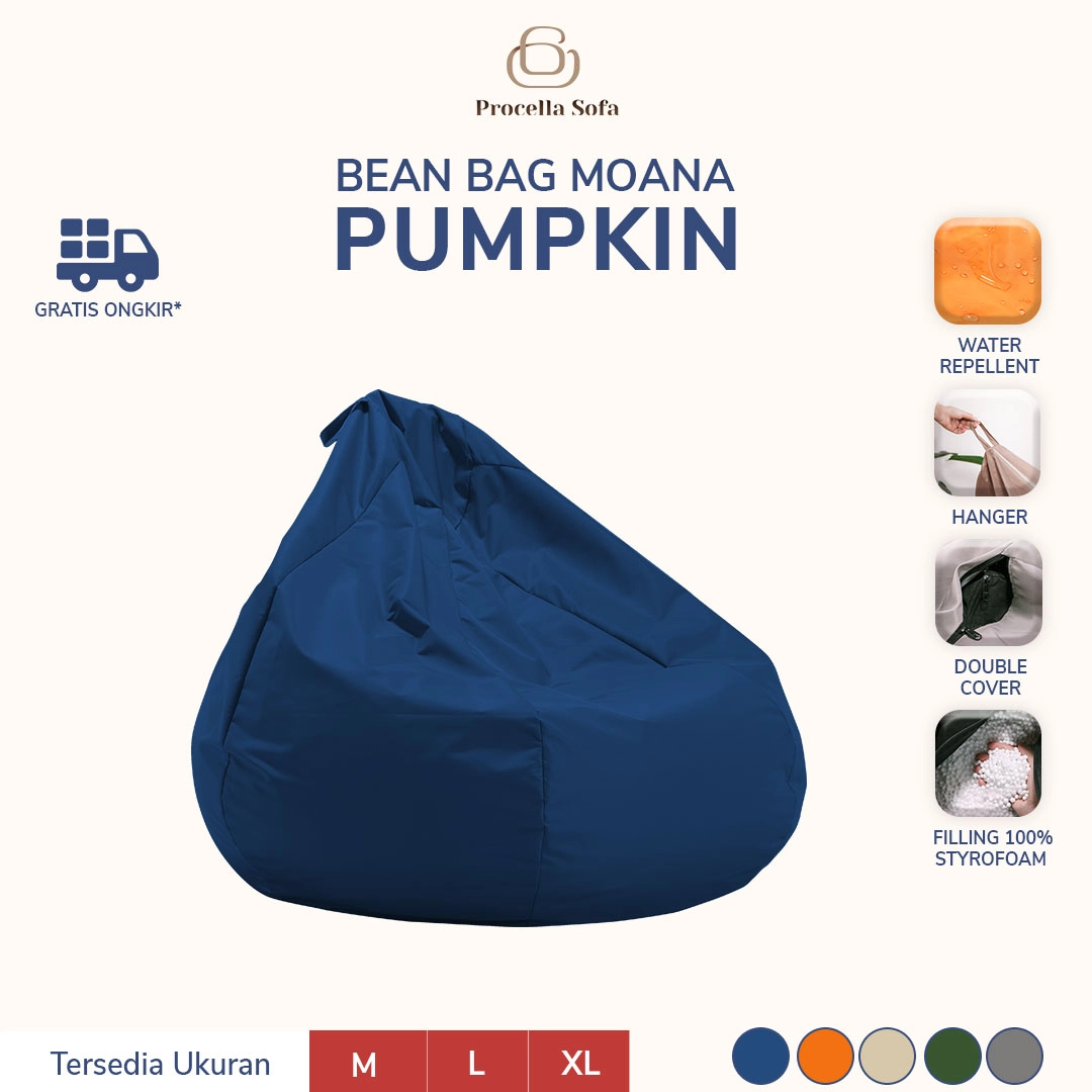 Bean Bag Moana Pumpkin M
