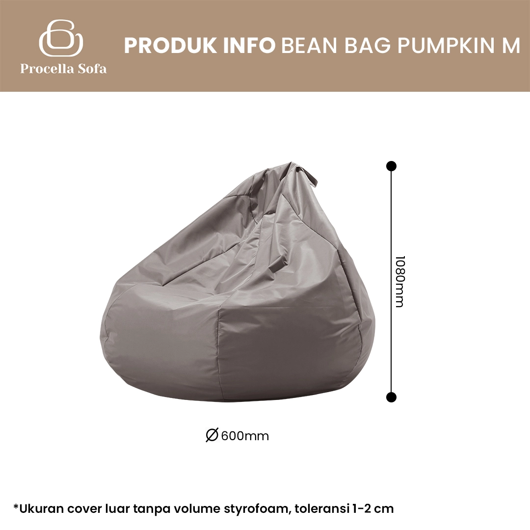 Bean Bag Moana Pumpkin M gallery 1