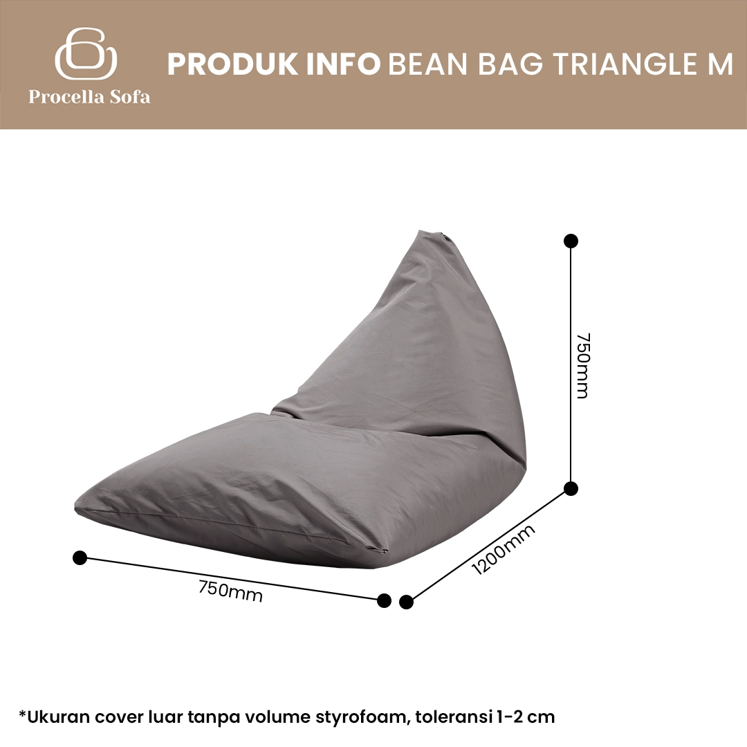 Bean Bag Moana Triangle M gallery 1