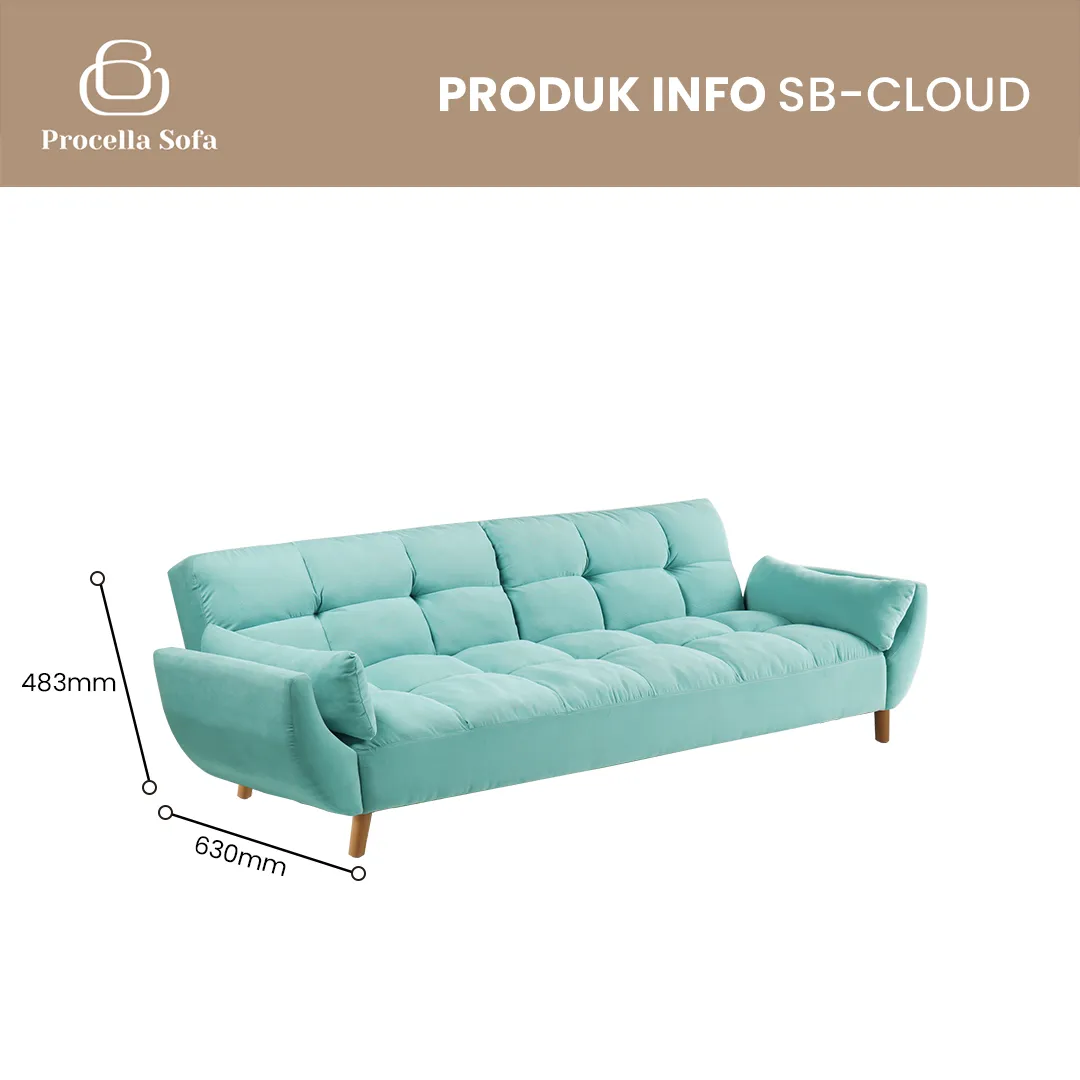 Procella Sofabed Cloud gallery 3