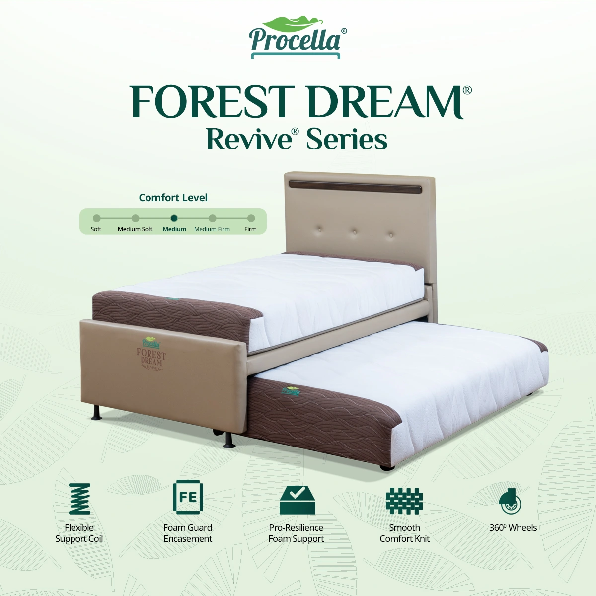 Kasur Springbed Forest Dream gallery 1